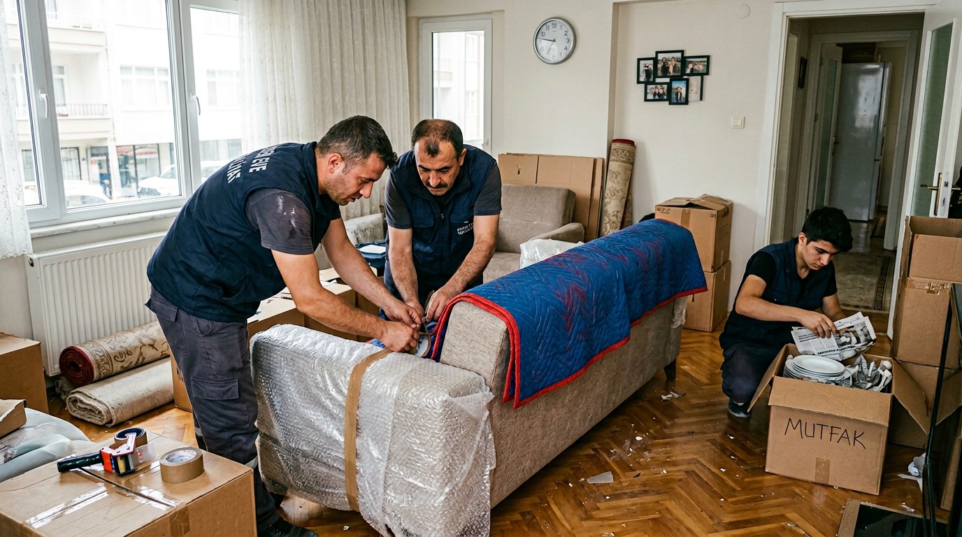 Mutfak Eşyası Paketleme